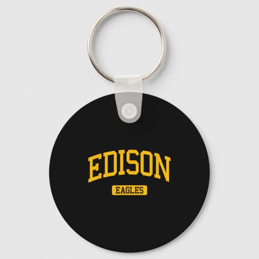 Edison High School Hs Edison Nj Varsity Srts  Sleutelhanger (Voorkant)