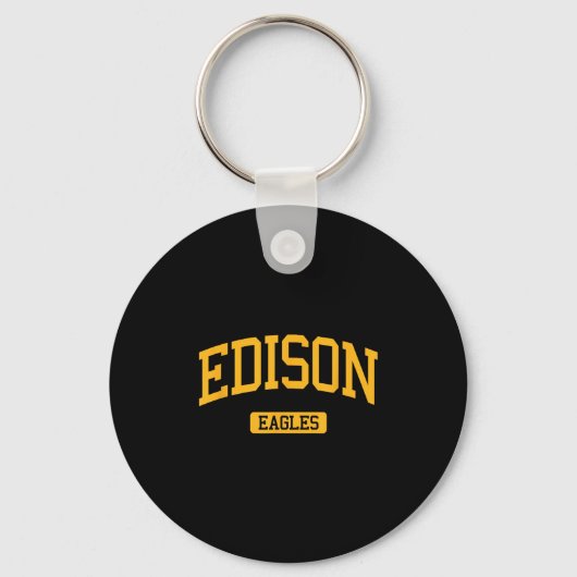 Edison High School Hs Edison Nj Varsity Srts Sleutelhanger (Voorkant)