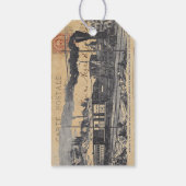 Edison Steampunk Journaling Label Cadeaulabel (Achterkant)