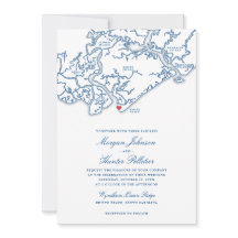 Edisto Beach All-in-One QR RSVP Huwelijk