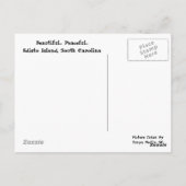 Edisto Briefkaart (Achterkant)