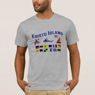Edisto Island SC Signal Flags T-shirt