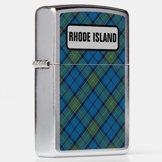 [EDIT] US State Rhode Island Tartan Zippo Lighter (Rechts)