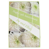 Editable 13th Wedding Jubileum Medium Cadeauzakje (Achterkant)