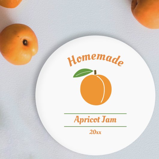 Editable Abriot Jam Label Sticker
