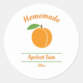 Editable Abriot Jam Label Sticker (Voorkant)