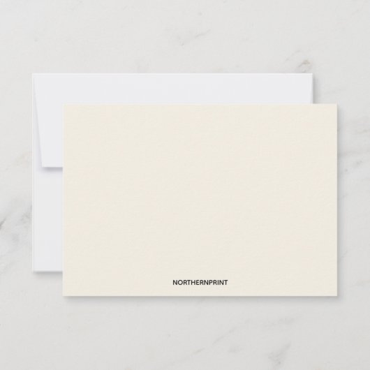 Editable Automne Breeze Fleurs sauvages Cartes RSV (Dos)