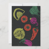 Editable Backyard BBQ Game Night Invitation  Kaart (Achterkant)