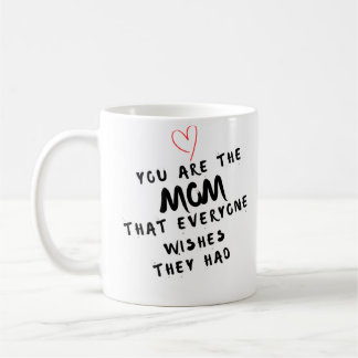 Editable Black and White Mother's Day Coffee Mug Koffiemok