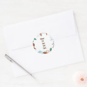 Editable Bread citeert Klassieke Ronde Sticker (Envelop)