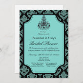 Editable Breakfast Brunch Bridal Shower Uitnodigin Kaart (Voorkant / Achterkant)