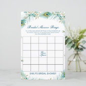 Editable Bridal Bingo Bridal Shower Game PRINTED (Staand voorkant)