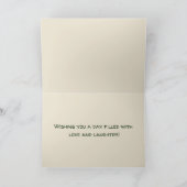 Editable Bunch of Daisies Birthday Kaart (Binnen)