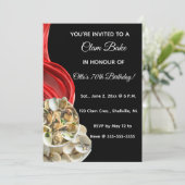 Editable Clam Bake Invitations (Debout devant)