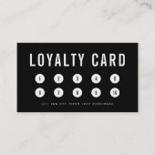 Editable Color Add Your Logo Loyalty Kaart (Voorkant)