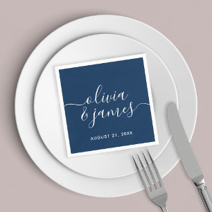 Editable Color Calligraphy Script Wedding Servet