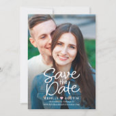 EDITABLE COLOR met snoepje opslaan Datum Kaart (Voorkant)