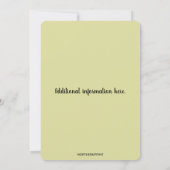 Editable Colourful Leaves Invitation (Dos)