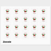 Editable Cranberry Juice Label Sticker (Vel)