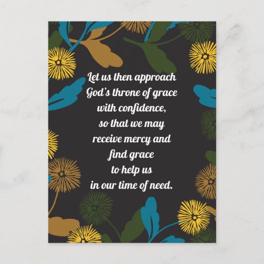 Editable Dandelion Black ver briefkaart (Voorkant)