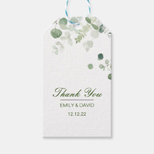 Editable Dank u Gift Labels, de Eigen Markeringen  Cadeaulabel