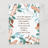 Editable Delicious Organic Wheat Baguette Pattern Briefkaart (Voorkant)