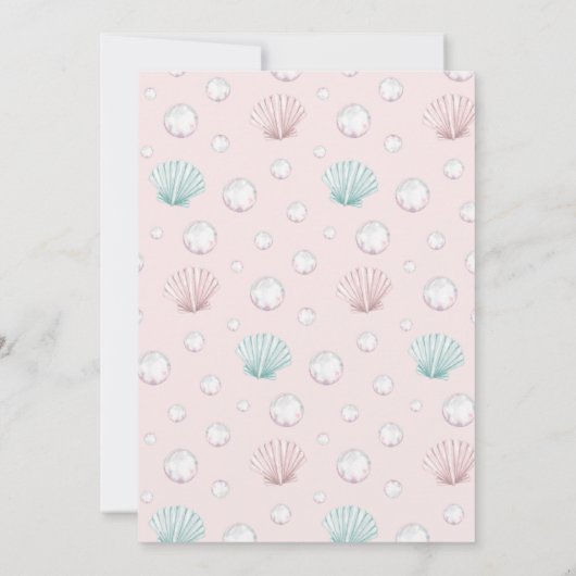 Editable Dive Into Five Mermaid Invitation (Dos)