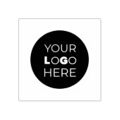 Editable Doe het zelf Logo Sjabloon Rubber Stamp Rubberstempel (Afrduk)