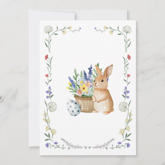 Editable Easter Potluck Invitation (Dos)