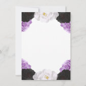 Editable Elegant Purple Floral Wedding Invitation (Dos)