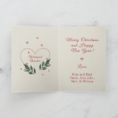 EDITABLE  Funny Christmas Kaart (Binnen)