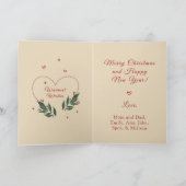 EDITABLE Funny Christmas Kaart (Binnen)
