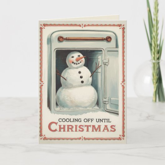 EDITABLE Funny Christmas Kaart (Voorkant)
