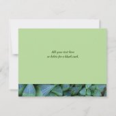 Editable Hartelijk dank voor uw geslaagde Plant 4. (Achterkant)