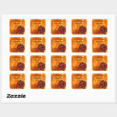 Editable Hell's Flame Hot Sauce Label (Vel)