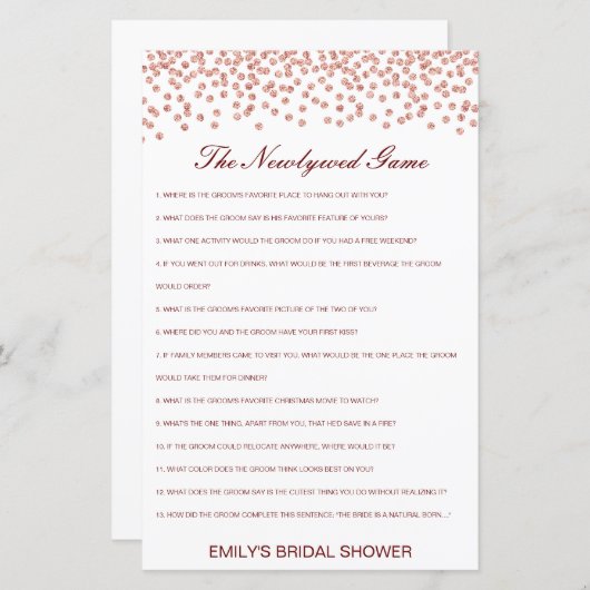 Editable het spel van de Pas getrouwd, dat paar ke (Voorkant / Achterkant)