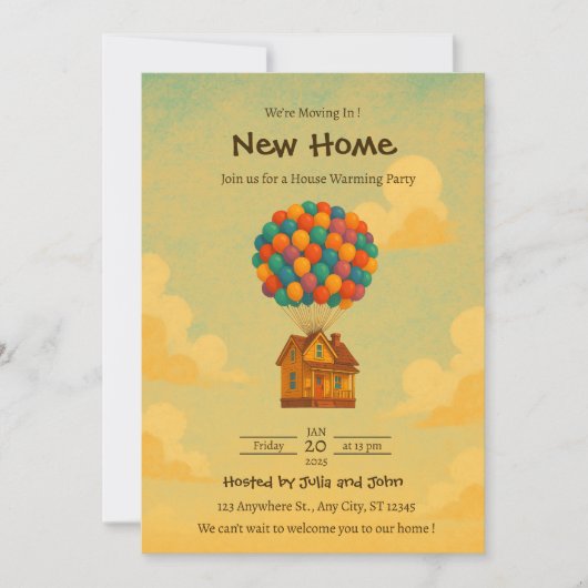 Editable Housewarming Invitation (Devant)