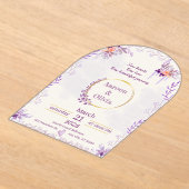 Editable Intimate Garden Wedding Invitation (Poser)