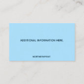 Editable Karaoke Jockey Microphone Visitekaartje (Achterkant)