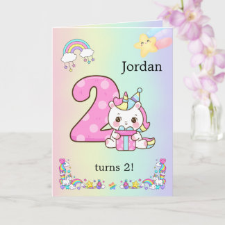 Editable Kids Birthday Invitation Cute Party Desig Kaart