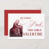 EDITABLE Klassieke muziek met Bach Valentijn Kaart (Voorkant / Achterkant)