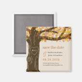 EDITABLE KLEUR VAN Oak sparen de Datum Magnet Magneet (Voorkant / Achterkant)