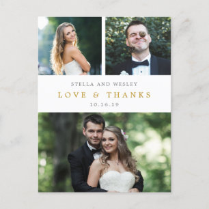 EDITABLE KLEUR VOOR schone collage Dank u Briefkaa Briefkaart