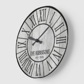 ÉDITABLE Maison de ferme familiale Horloge - Bois  (Angle)