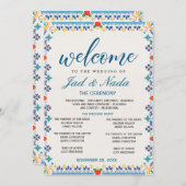 Editable Mexican Wedding Invitation   (Devant / Derrière)