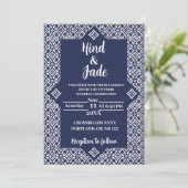 Editable Mexican Wedding Invitation 5 (Debout devant)