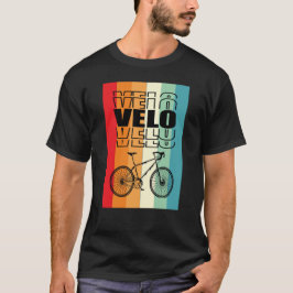 Editable Moderno Ciclista VTT (Vélo Tout Terrain)  T-shirt