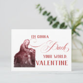 EDITABLE musique classique avec carte Valentine Ba (Debout devant)