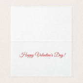 EDITABLE musique classique avec carte Valentine Ba (Inside Unfolded)