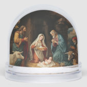 Editable Nativity and Year Sneeuwbol (Voorkant)